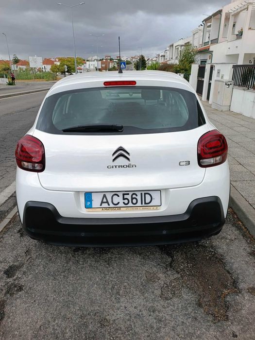 Citroën C3 1.2 PureTech matriculado em agosto de 2020, atualmente com 48.646 km.