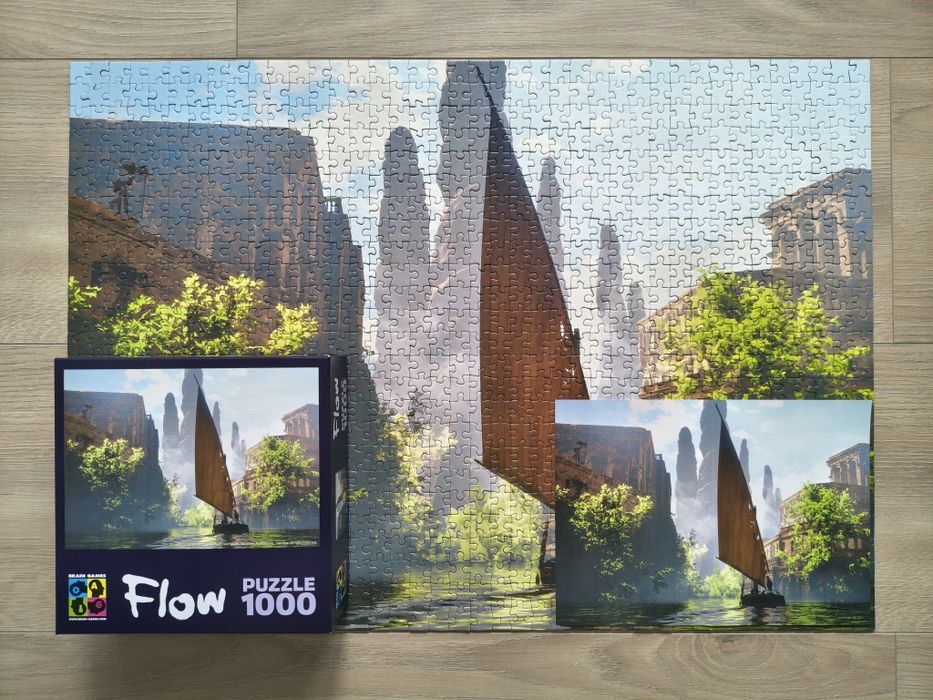 Puzzle Brain Games/Granna Flow "Łódż" 1000 elementów
