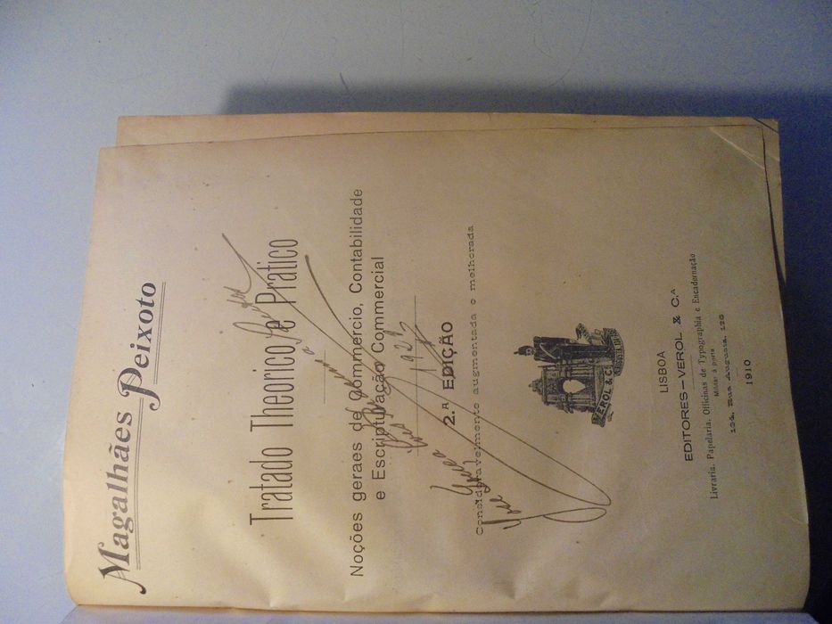 Peixoto (Magalhães):Noções Geraes de Commercio,Contabilidade