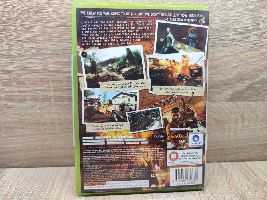 Gra Xbox 360 Far Cry 2