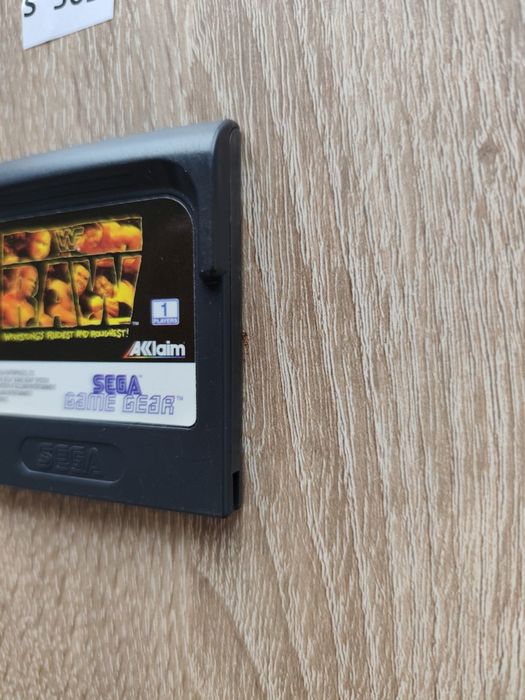 WWF RAW Sega Game Gear Rare gra
