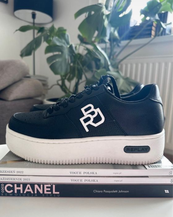 Sneakersy czarne Replay