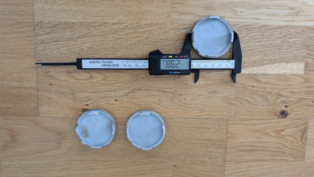 Dekielki Kapsle do felg ANZIO Wheels 30mm