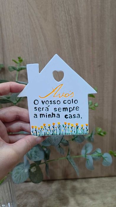 Íman frigorífico Casinha Avós