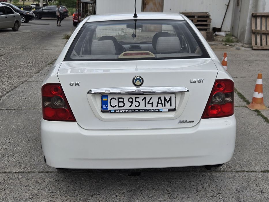 geely ck1 2008 поварена на новій зимовій гумі