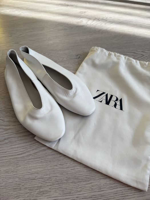 Балетки,туфлі Zara!Шкіра!
