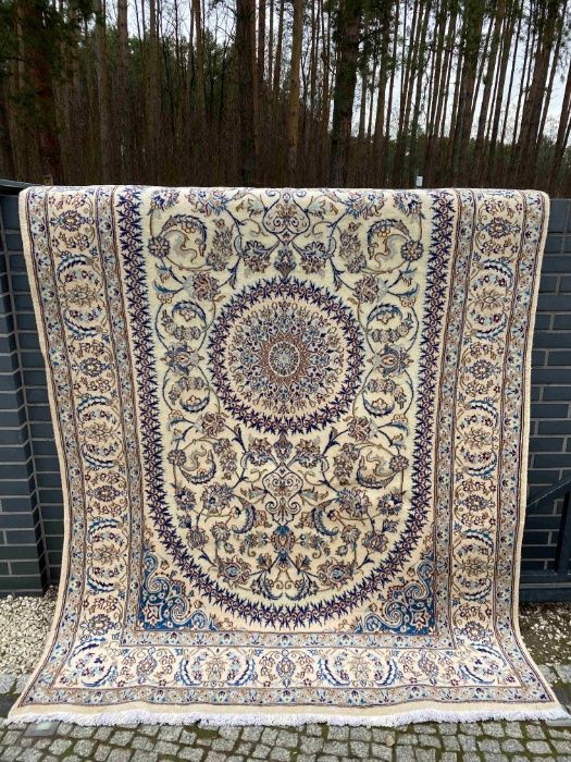 Nowy dywan perski Nain z jedwabiem 310x195 sklep 28.000 tys