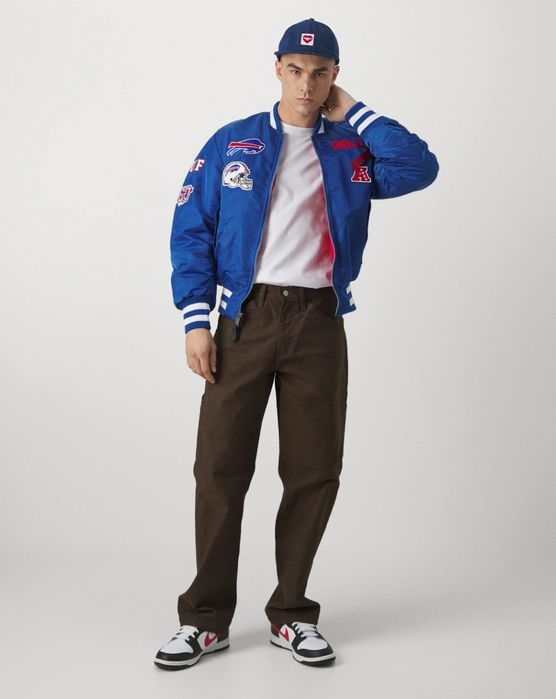 Kurtka zimowa ocieplana flek bomber ma-1 Alpha new era L XXL nowar