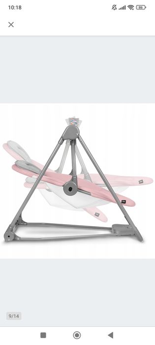 Leżaczek Bujaczek huśtawka lionelo