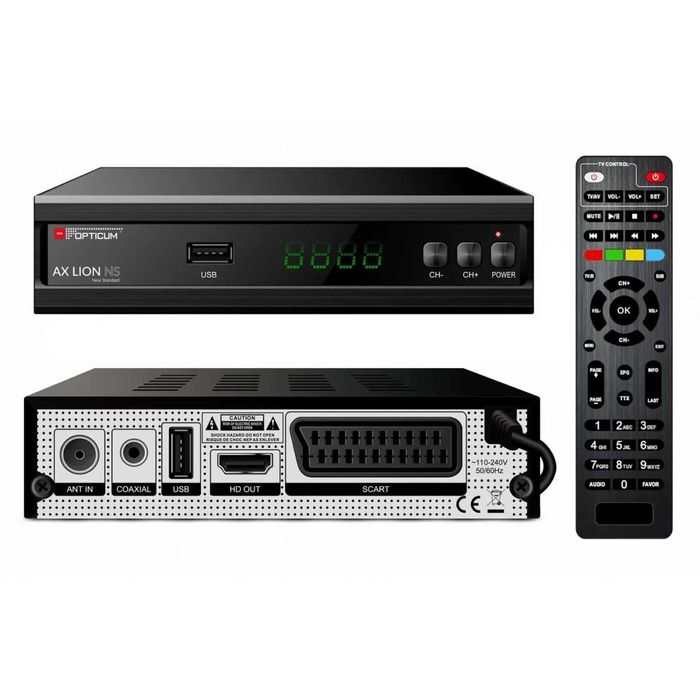 Tuner naziemny DVB-T2 dekoder