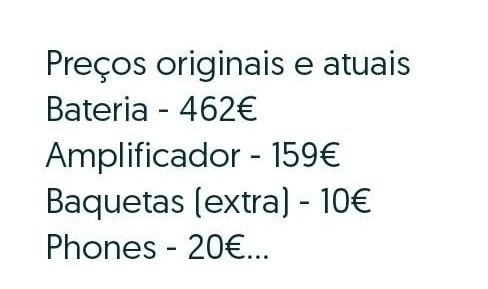 Bateria Eletrônica Alexis