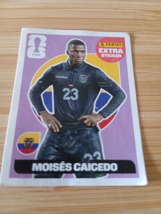 Figurinha legend do Moisés caicedo
