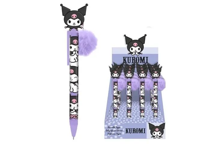 Kuromi. Długopis z pomponem. Kids Euroswan. Nowy Produkt