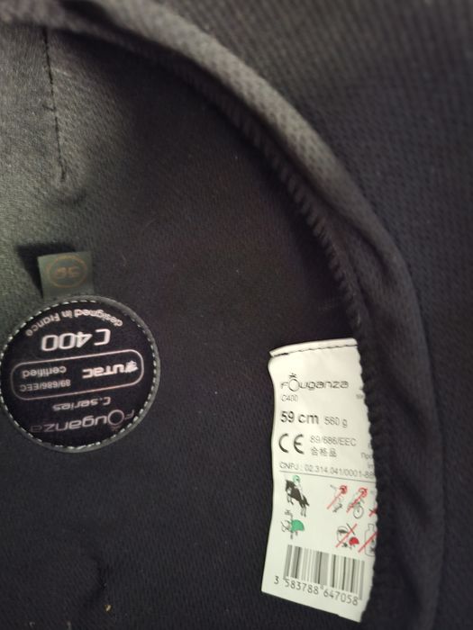 Capacete de segurança de equitação de veludo