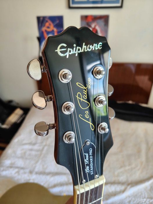 Guitarra Epiphone Les Paul Standard Plustop Pro