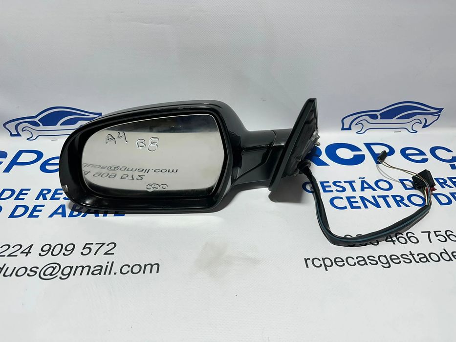 Espelho Retrovisor Lateral Esquerdo Original Audi A4 B8 2007 - 2012