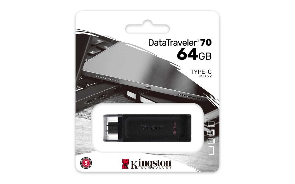 Pendrive USB-C 64GB Kingston Do Smartfona