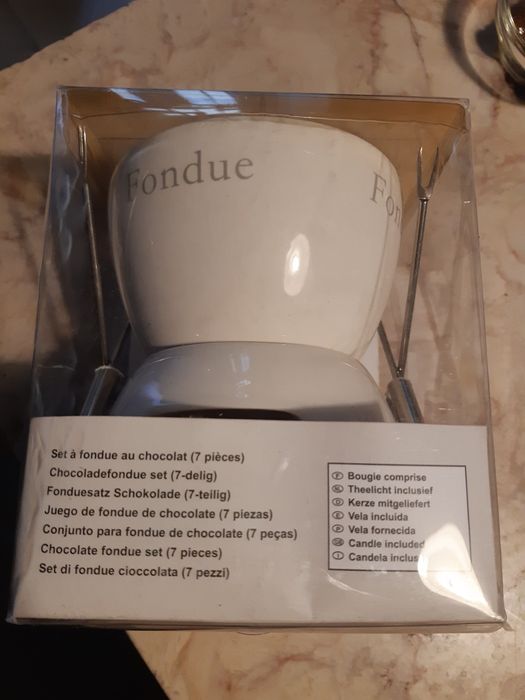 Fondue chocolate Cerâmica - NOVO