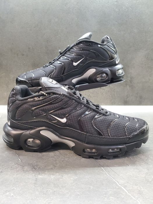 РОЗПРОДАЖ! Nike Air Max TN plus чоловічі чорні кросівки