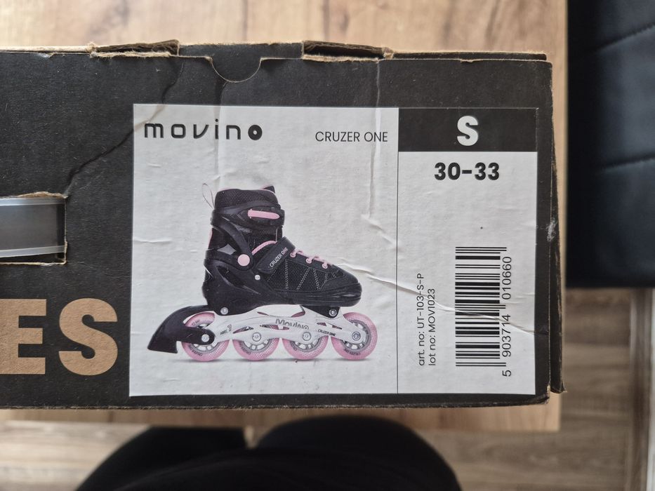 NOWE Rolki movino cruzer one pink