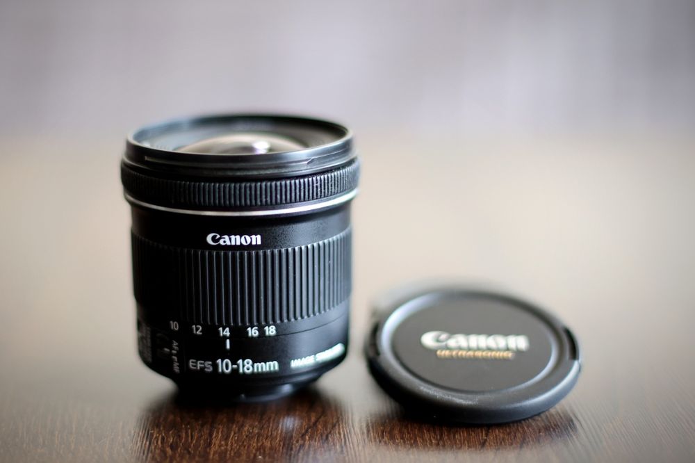 Canon EF-S. 10-18mm IS STM Stabilizacja, IDEALNY STAN