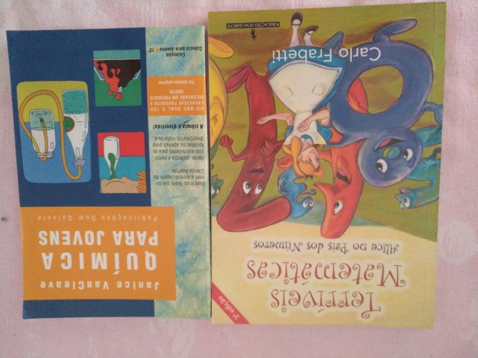 Livros juvenis (áreas Ciências e História)