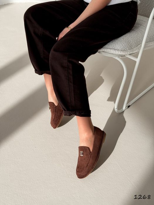 Лофери жіночі шоколад