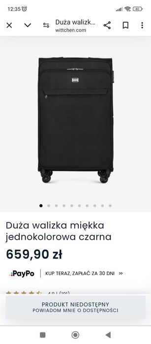 Duża walizka Wittchen