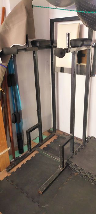 Banco abdominal, body, STEP's Reebok, banco ABS, suporte vertical Abdo