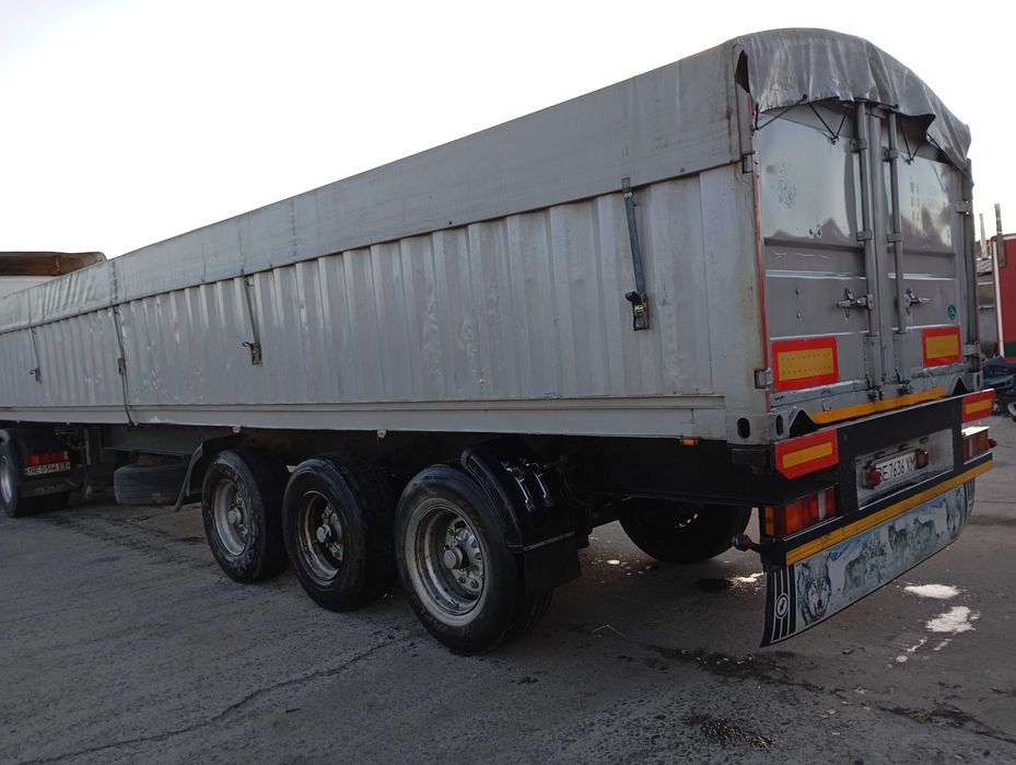 Даф ТЕ95 XF.Полуприцеп контейнеровоз