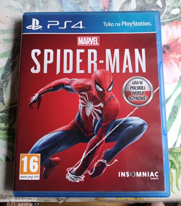 Gra Spider-Man Ps4 Pl