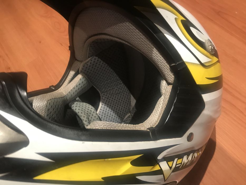 Capacete V Max amarelo