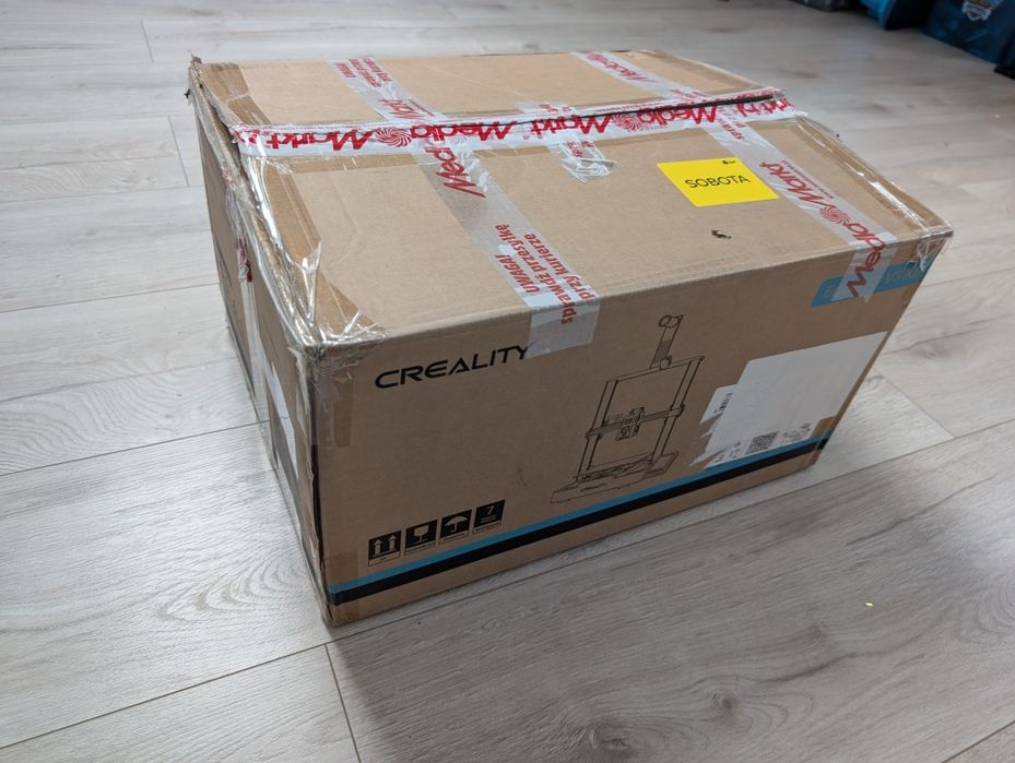 doinwestowana durkarka 3D Creality Ender 3 V3 KE + dodatki i klipper