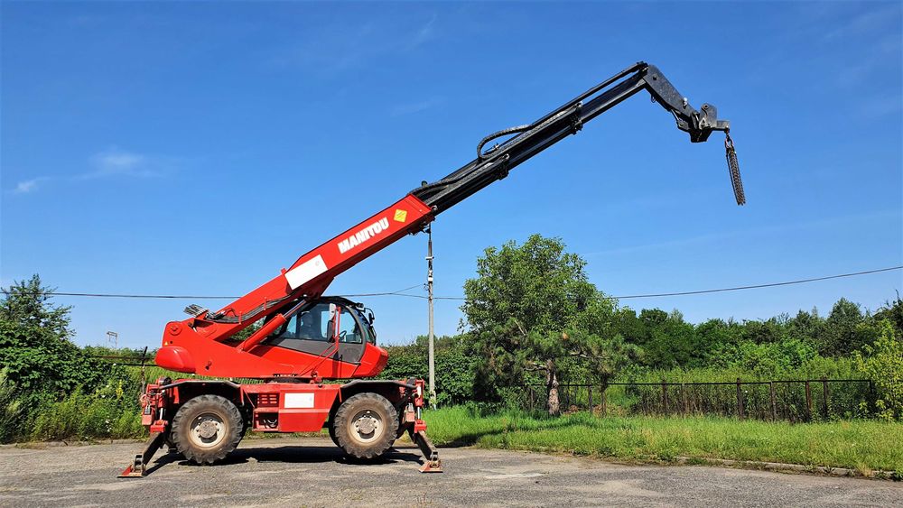 Wynajem dźwigu / żurawi 35t, 50t, 70t, 90t, 120t / Manitou MRT2260