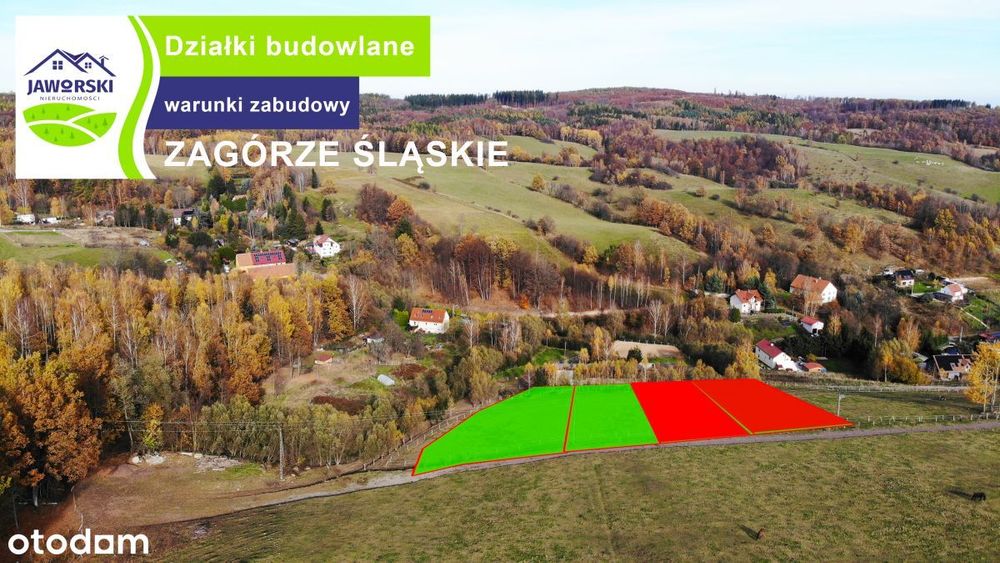 Działki budowlane w Zagórzu Śląskim - WZ