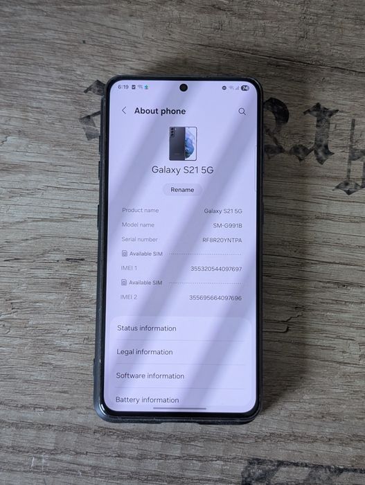 Samsung galaxy s21 5g 8/128gb