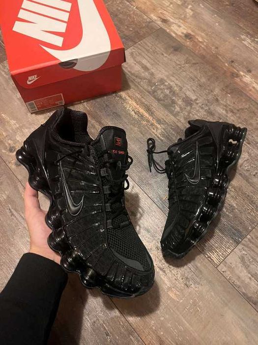 "Buty męskie Trampk" Nike_Shox_TL_Black R.45