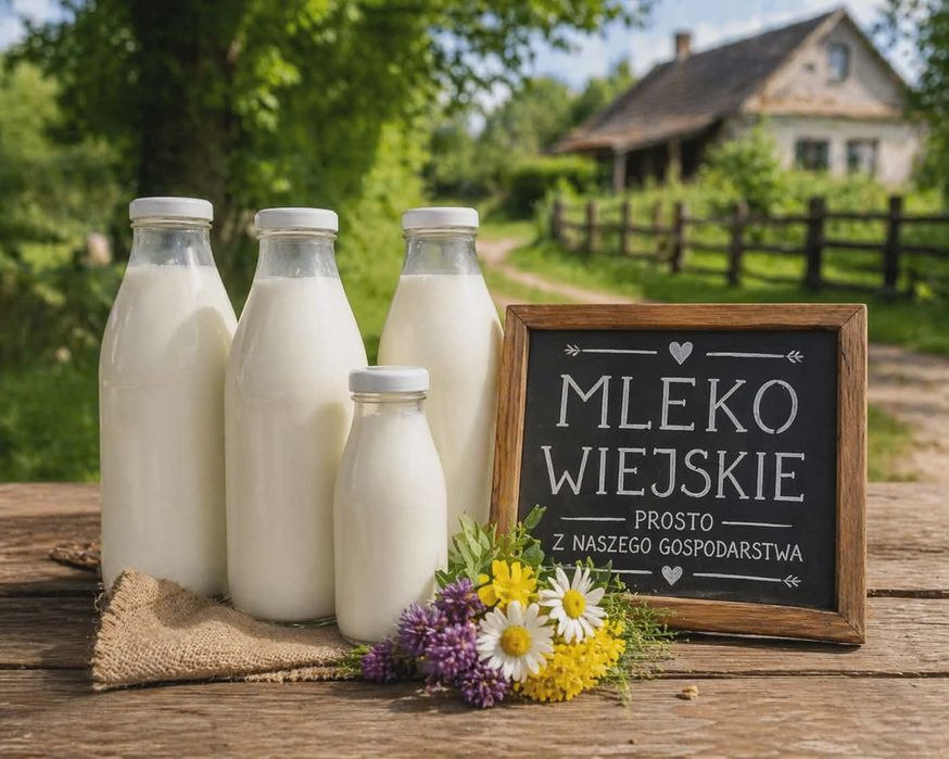 Mleko z własnego gospodarstwa
