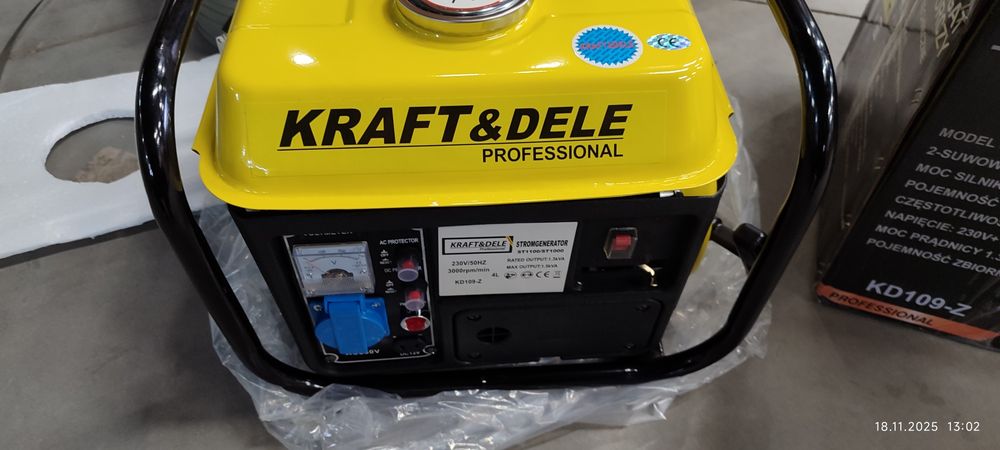 Генератор бензиновий Kraft &Dele