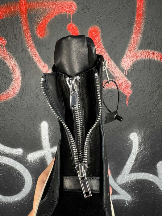 Кеды Cinzia Araia type rick owens цинзы opium double zip