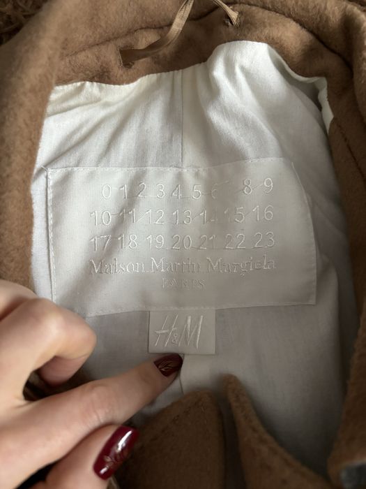 Płaszcz wełniany od Maison Margiela