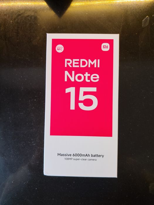 Redmi note 15 na caixa lacrado