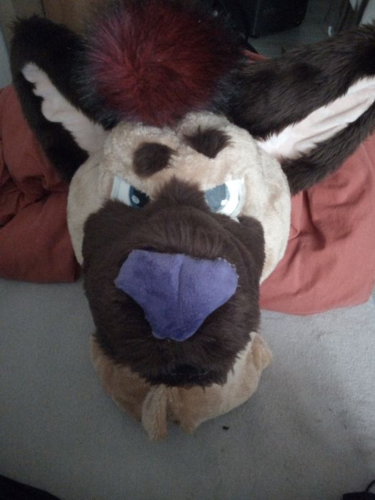 Fursuit mini partial hiena