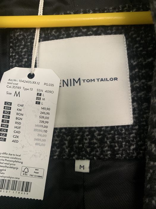 Пальто чоловіче Tom Tailor