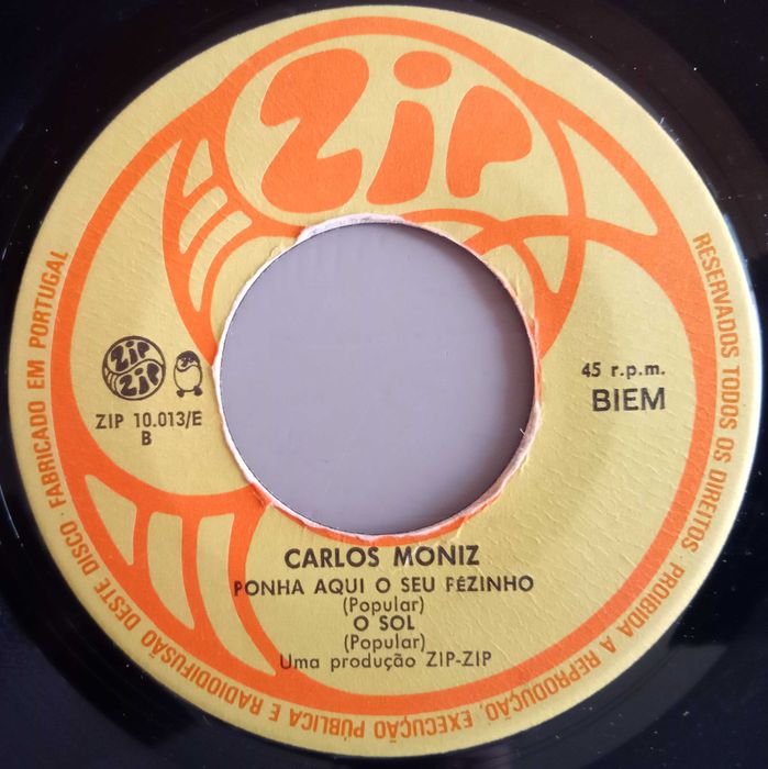 Carlos Alberto Moniz - - - - - Açores - - - - - EP