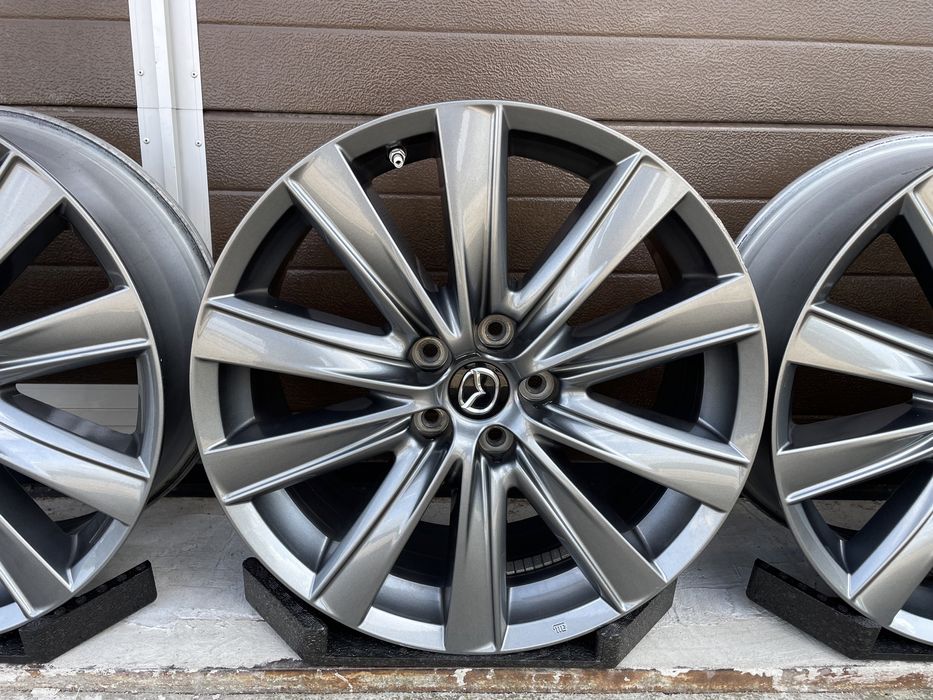 4x felgi aluminiowe 5x114,3 r19 et45 7,5J Alufelgi Oryginał Mazda 19”