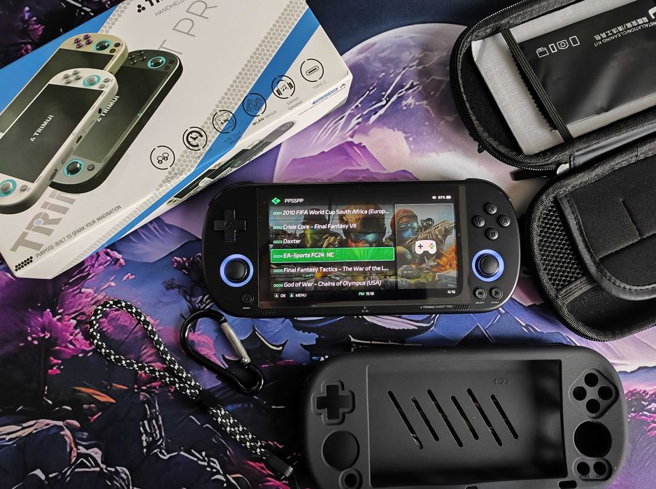 Nowa! Konsola Trimui Smart PRO 128GB +2x etui+szkło hartowane+smycz