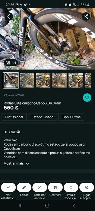 Acessórios para bicicletas oportunidades