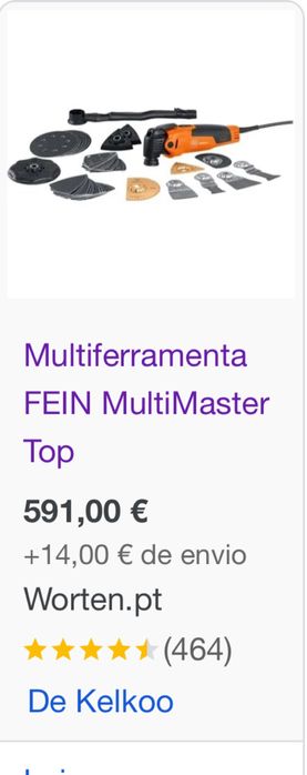 Multiferramenta FEIN MultiMaster - NOVA