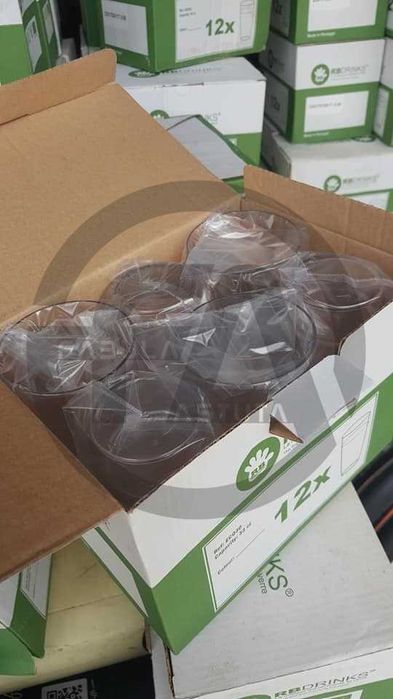 Copos multiusos inquebrável policarbonato (12x)